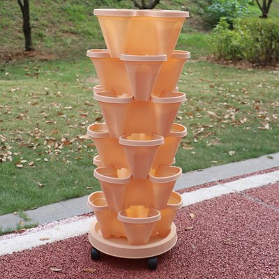 large flower pots outdoor